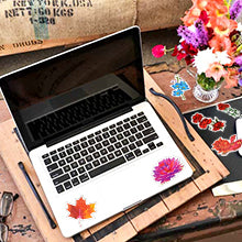 Load image into Gallery viewer, Waterproof Vinyl Stickers for Laptop Water Bottle Cards DIY (50Pcs Flower Style)
