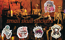 Load image into Gallery viewer, Waterproof Punk Vinyl Laptop Stickers Car Decals for Teens Adults (50Pcs Skull Style)