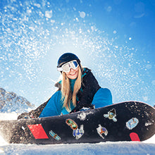 Load image into Gallery viewer, Waterproof Ski Vinyl Stickers for Kids Helmet Water Bottle Laptop 50Pcs…