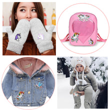 Load image into Gallery viewer, Cute Unicorn Embroidered Iron on Patches for Kids' Clothes Backpacks Craft DIY Accessory (10 Pcs/Pack)…