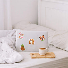 Load image into Gallery viewer, Monocera Waterproof Cute Dog Vinyl Stickers for Kids Water Bottle Laptop 50Pcs…