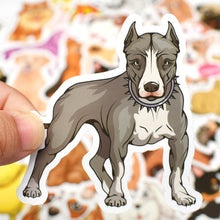 Load image into Gallery viewer, Monocera Waterproof Cute Dog Vinyl Stickers for Kids Water Bottle Laptop 50Pcs…