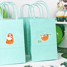 Load image into Gallery viewer, Waterproof Cute Vinyl Stickers for Laptop Water Bottle Craft Supplies (50Pcs Sloth Style)…
