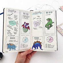 Load image into Gallery viewer, Waterproof Dinosaur Vinyl Stickers Bomb Water Bottle Bike Party Favors (50Pcs/Pack)