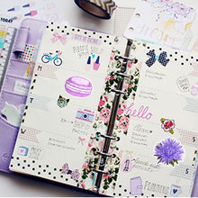 Load image into Gallery viewer, Waterproof Vsco Girl Vinyl Stickers Pack for Water Bottles Laptops (50Pcs Purple Style)