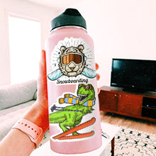 Load image into Gallery viewer, Waterproof Ski Vinyl Stickers for Kids Helmet Water Bottle Laptop 50Pcs…