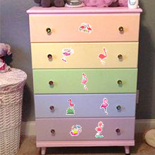 Load image into Gallery viewer, Waterproof Flamingo Vinyl Stickers Bomb Laptop Water Bottle for Vsco Girls (50Pcs/Pack)