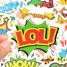 Load image into Gallery viewer, Waterproof Pop Vinyl Stickers Bomb Laptop Water Bottle Scrapbooking (50Pcs/Pack)