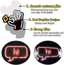 Load image into Gallery viewer, Waterproof Vinyl Stickers for Laptops Car Decals Party Supplies Decor (50Pcs Neon Style)