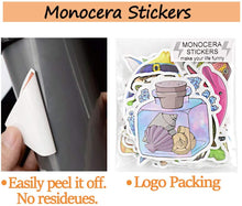 Load image into Gallery viewer, Waterproof Sea Life Vinyl Stickers Pack for Water Bottle Cooler Laptop (50Pcs Ocean Style)