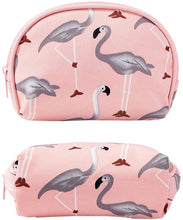 Load image into Gallery viewer, Waterproof Flamingo Cosmetic Bag Set Toiletry Storage Organizer for Women Girls(Pink)