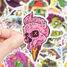 Load image into Gallery viewer, Waterproof Vinyl Stickers Bomb Laptops Skateboard Bumper Car Decals (150Pcs Punk Style)