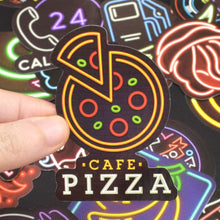 Load image into Gallery viewer, Waterproof Vinyl Stickers for Laptops Car Decals Party Supplies Decor (50Pcs Neon Style)