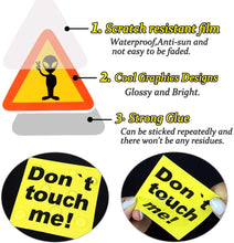 Load image into Gallery viewer, Waterproof Vinyl Stickers for Laptop Water Bottle Car Decals (100Pcs Warning Sign Style)