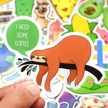 Load image into Gallery viewer, Waterproof Vinyl Vsco Girl Stuff Stickers for Water Bottle Laptop (50Pcs Cute Aesthetic Style)