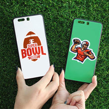 Load image into Gallery viewer, Waterproof Football Stickers for Kids Water Bottle Laptop Party Favors 50Pcs…