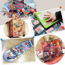 Load image into Gallery viewer, Waterproof Vinyl Stickers for Laptops Skateboard Bike Car Decals (50 Pcs Retro Style)