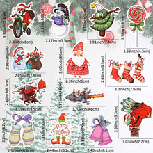 Load image into Gallery viewer, Waterproof Vinyl Stickers for Scrapbooking Laptop Party Favors (50 Pcs Christmas Style)