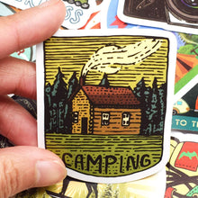 Load image into Gallery viewer, Waterproof Vinyl Stickers Pack for Water Bottle Laptop Bike DIY (50 Pcs Outdoor Adventure Style)