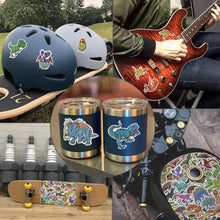 Load image into Gallery viewer, Waterproof Dinosaur Vinyl Stickers Bomb Water Bottle Bike Party Favors (50Pcs/Pack)