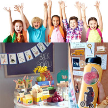 Load image into Gallery viewer, Waterproof Vinyl Science Stickers for Laptop Water Bottle (50 Pcs Back to School Style)