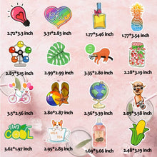Load image into Gallery viewer, Waterproof Vinyl Vsco Girl Stuff Stickers for Water Bottle Laptop (50Pcs Cute Aesthetic Style)