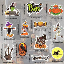 Load image into Gallery viewer, Waterproof Vinyl Stickers for Scrapbooking Water Bottle Party Favors (50 Pcs Pumpkin Style)
