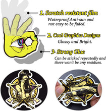 Load image into Gallery viewer, Waterproof Vinyl Stickers for Laptops Helmet Bicycle Car Decals (100Pcs Punk Style)