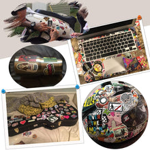 Load image into Gallery viewer, QTL Waterproof Vinyl Stickers for Laptop Tablet Scrapbook (100 Pcs Program Style)