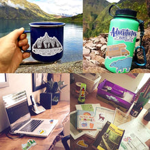 Load image into Gallery viewer, Waterproof Vinyl Vsco Outdoor Stickers for Water Bottle Laptop Car (50 Pcs Camping Style)