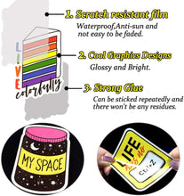 Load image into Gallery viewer, Waterproof Vinyl Vsco Stickers for Water Bottle Laptop Aesthetic Gifts(50 Pcs Cute Girl Style)