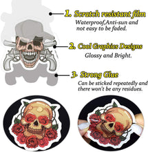 Load image into Gallery viewer, Waterproof Punk Vinyl Laptop Stickers Car Decals for Teens Adults (50Pcs Skull Style)