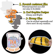 Load image into Gallery viewer, Waterproof Vinyl Vsco Outdoor Stickers for Water Bottle Laptop Car (50 Pcs Camping Style)