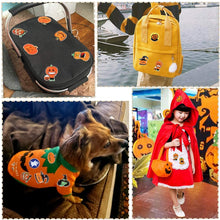 Load image into Gallery viewer, Embroidered Iron on Halloween Patches for Clothes Backpack Craft DIY Accessory (10 Pcs/Set)…