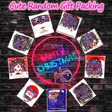 Load image into Gallery viewer, Waterproof Vinyl Laptop Stickers Pack for Envelopes Crafts Gifts (50Pcs Neon Christmas Style)