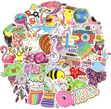 Load image into Gallery viewer, Waterproof Trendy VSCO Stickers Bomb Water Bottle Folders for Teen Girls (100Pcs/Pack)