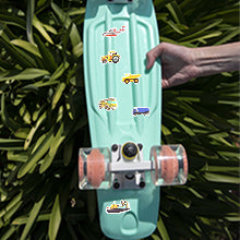 Load image into Gallery viewer, Waterproof Vinyl Truck Car Sticker for Water Bottle Laptop Party Favors (50 Pcs Vehicle Style)