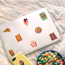 Load image into Gallery viewer, Kawaii Waterproof Food Vinyl Stickers Bomb Water Bottle Scrapbooking Fridge (50Pcs/Pack)