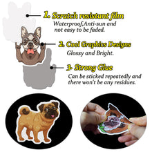 Load image into Gallery viewer, Monocera Waterproof Cute Dog Vinyl Stickers for Kids Water Bottle Laptop 50Pcs…