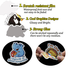 Load image into Gallery viewer, Waterproof Cute Animal Reward Vinyl Stickers for Kids Water Bottle Laptop 50Pcs