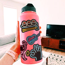 Load image into Gallery viewer, Waterproof Vinyl Stickers for Laptops Car Decals Party Supplies Decor (50Pcs Neon Style)