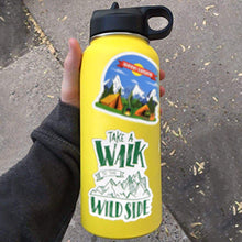 Load image into Gallery viewer, Waterproof Vinyl Stickers Pack for Water Bottle Bike Laptop (100Pcs Camping Adventure Style)
