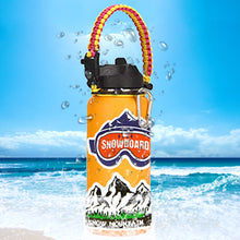 Load image into Gallery viewer, Waterproof Ski Vinyl Stickers for Kids Helmet Water Bottle Laptop 50Pcs…
