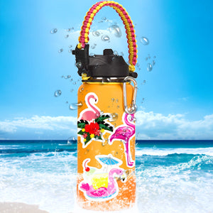 Waterproof Flamingo Vinyl Stickers Bomb Laptop Water Bottle for Vsco Girls (50Pcs/Pack)
