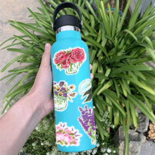 Load image into Gallery viewer, Waterproof Vinyl Stickers for Laptop Water Bottle Cards DIY (50Pcs Flower Style)
