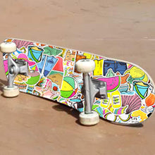 Load image into Gallery viewer, Waterproof Vsco Vinyl Stickers for Laptop Water Bottle Cooler (50 Pcs Summer Beach Style)
