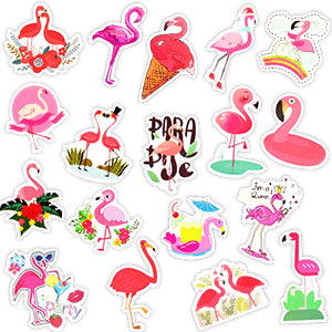 Waterproof Flamingo Vinyl Stickers Bomb Laptop Water Bottle for Vsco Girls (50Pcs/Pack)