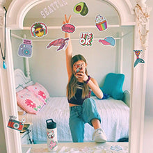 Load image into Gallery viewer, 150 Pcs Waterproof Vinyl Vsco Girls Sticker Pack for Water Bottle Laptop Phone Case
