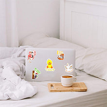 Load image into Gallery viewer, Waterproof Cute Animal Reward Vinyl Stickers for Kids Water Bottle Laptop 50Pcs
