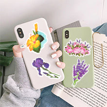 Load image into Gallery viewer, Waterproof Vinyl Stickers for Laptop Water Bottle Cards DIY (50Pcs Flower Style)
